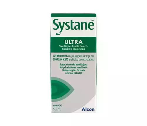 Systane Ultra lubrikáló szemcsepp 10ml