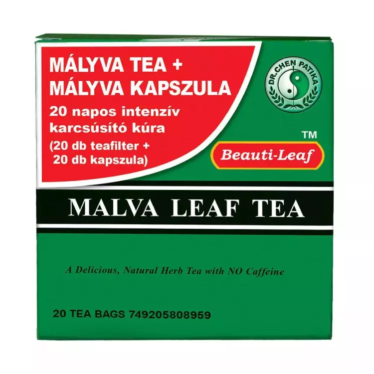 Dr.Chen Mályva csomag (tea+ kapszula) 20x2g+20x Dr.Chen Mályva csomag (tea+ kapszula) 20x2g+20x