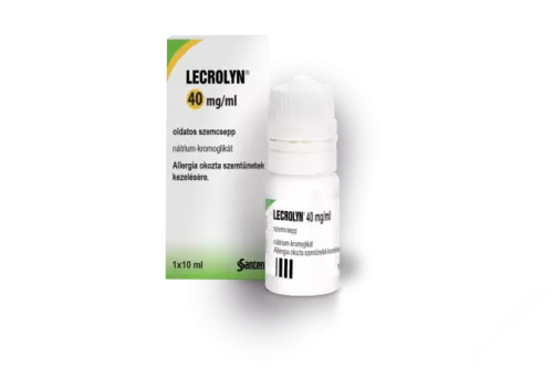 Lecrolyn 40 mg/ml oldatos szemcsepp 1x10ml