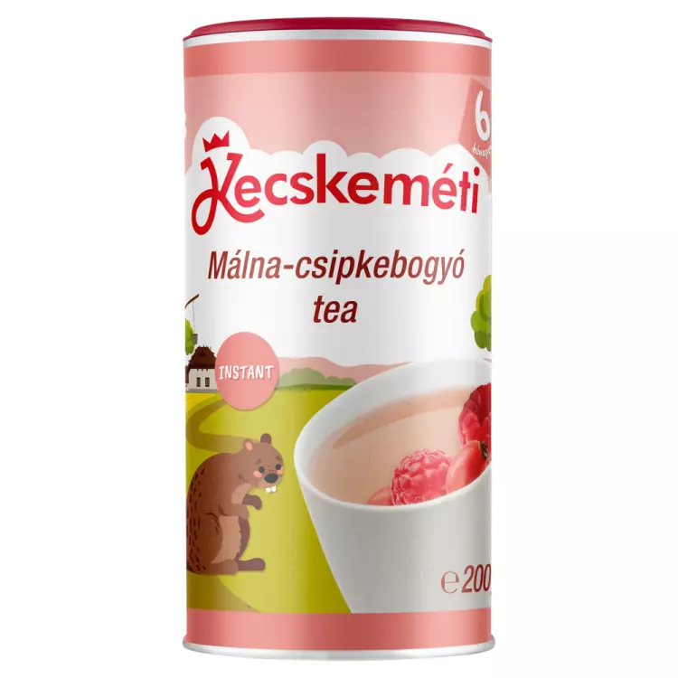 Málna-csipke tea instant KECSKEMÉTI 200g