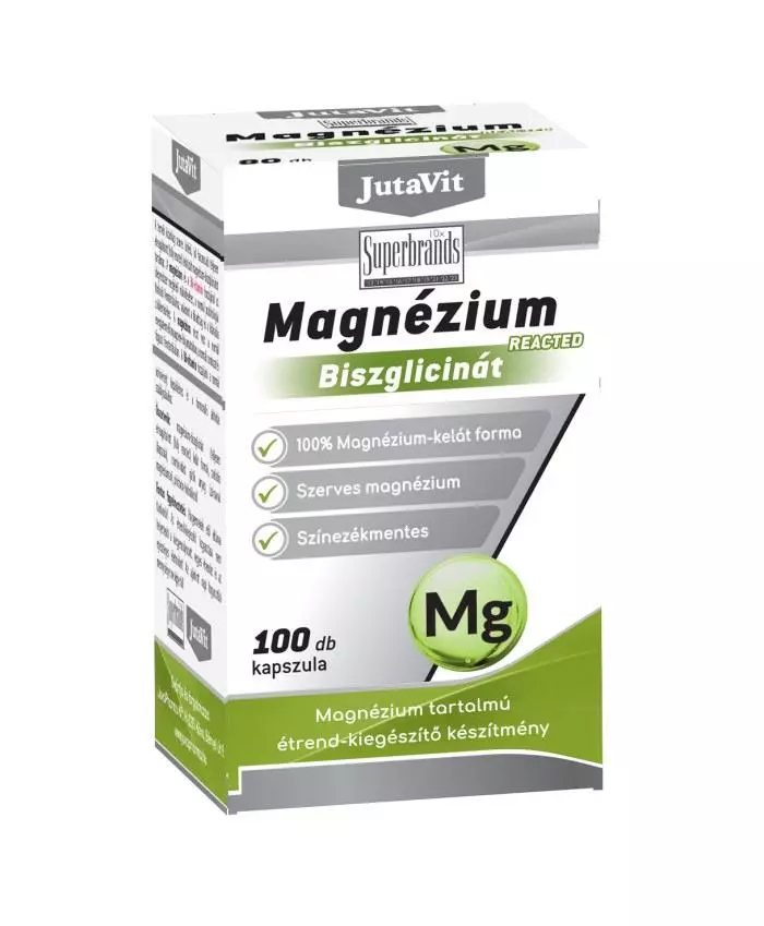 JutaVit Magnézium-biszglicinát kapszula 100x JutaVit Magnézium-biszglicinát kapszula 100x