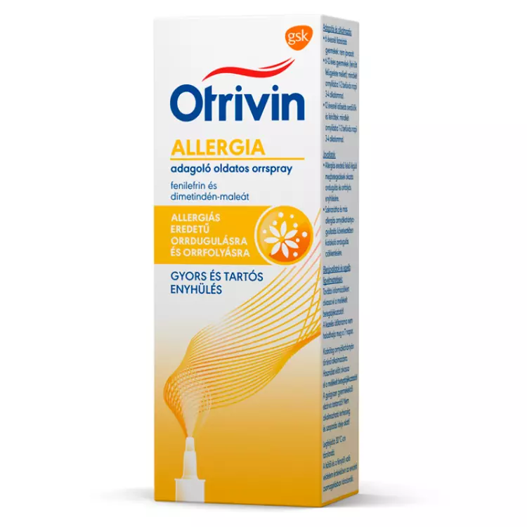 Otrivin Allergia adagoló oldatos orrspray 1x15ml Otrivin Allergia adagoló oldatos orrspray 1x15ml