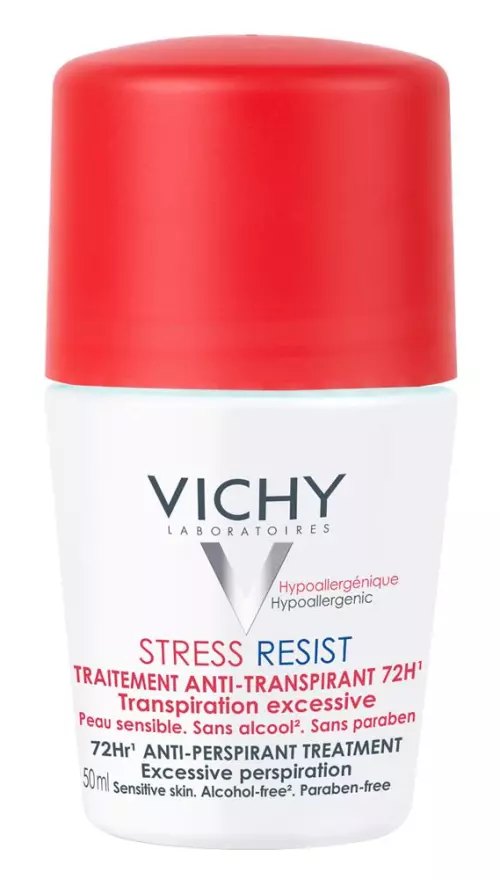 Vichy deo golyós izz.g.Stress Resist 72ó (piros) 50ml