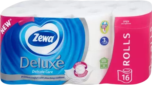 Zewa Deluxe Delicate Care wc papír 3 rétegű 16x Zewa Deluxe Delicate Care wc papír 3 rétegű 16x