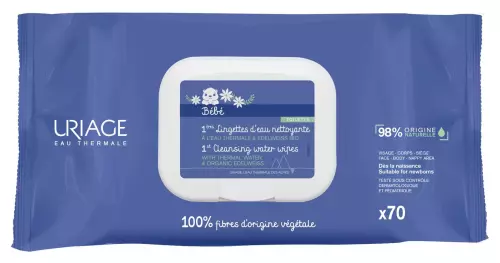 Uriage Baba nedves törlőkendő 70x
