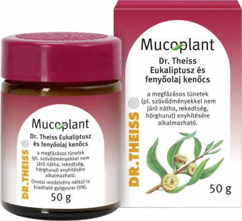 Mucoplant Dr. Theiss Eukaliptusz és fenyőo. kenőcs 1x50g