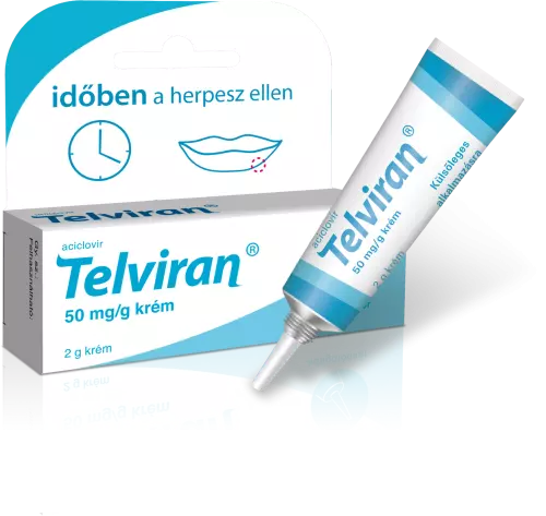 Telviran  50 mg/g krém 2g