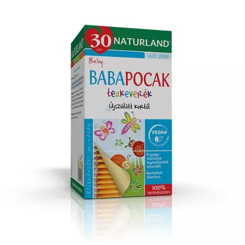 Csecsemő tea filteres (Babapocak teak.) NATURLAND 20x1g