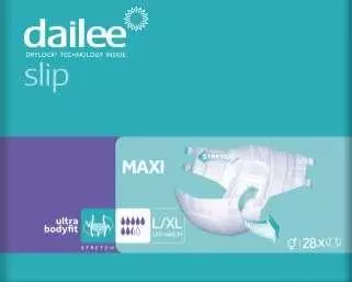 Dailee Slip Maxi L/XL (3631ml) 28x Dailee Slip Maxi L/XL (3631ml) 28x