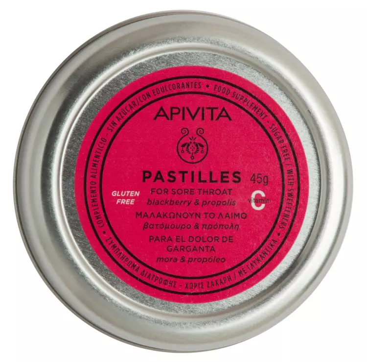 APIVITA Torokpasztilla Szeder 45g APIVITA Torokpasztilla Szeder 45g