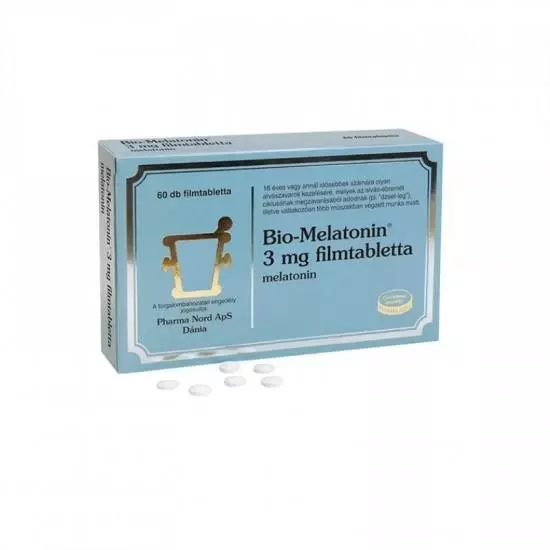 Bio-Melatonin 3 mg filmtabletta 60x Bio-Melatonin 3 mg filmtabletta 60x