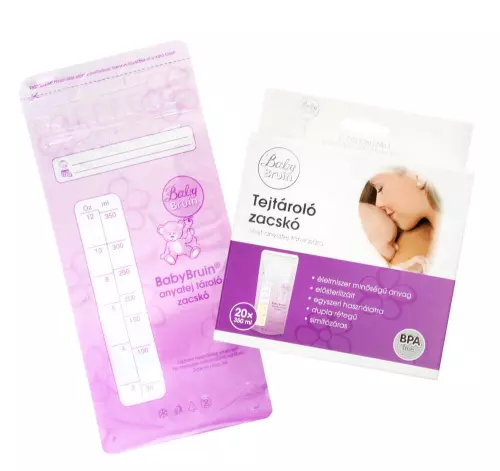 Baby-Bruin anyatejgyűjtő zacskó 350 ml-es 20x