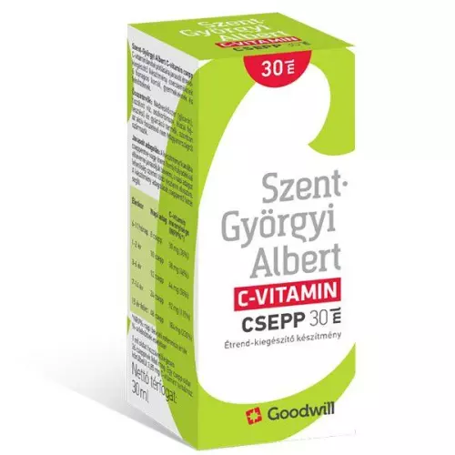 Szent- Györgyi Albert C-vitamin csepp 6 hótól 30ml Szent- Györgyi Albert C-vitamin csepp 6 hótól 30ml