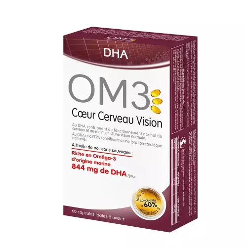 Superdiet OM3 Agy Szív Szem halolaj kapszula 60x