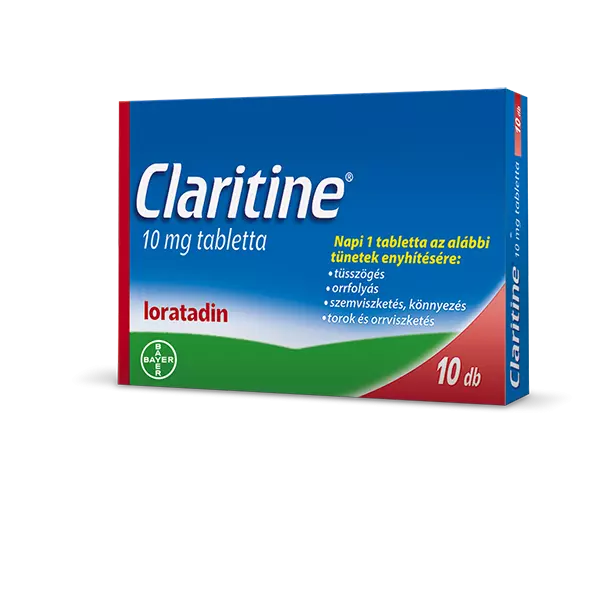 Claritine 10 mg tabletta 10x Claritine 10 mg tabletta 10x
