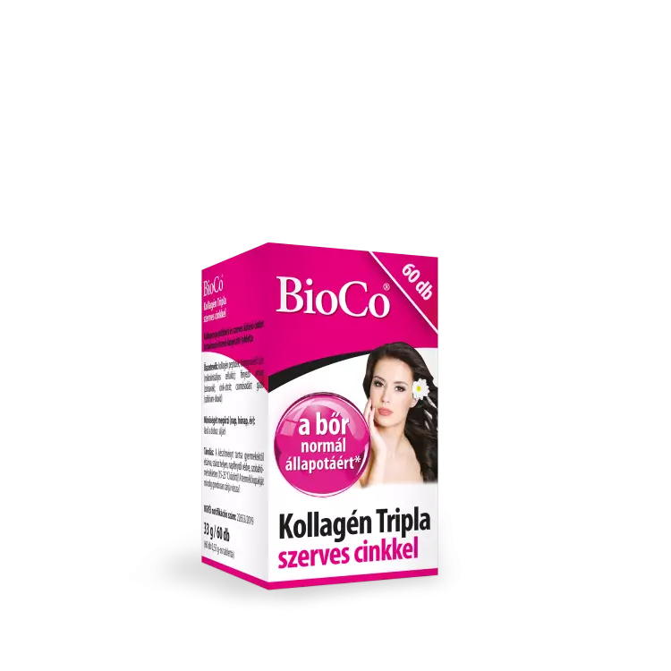 BioCo Kollagén tripla 300 mg tabletta 60x BioCo Kollagén tripla 300 mg tabletta 60x