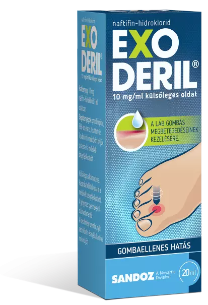 Exoderil 10 mg/ml külsőleges oldat 1x20ml Exoderil 10 mg/ml külsőleges oldat 1x20ml