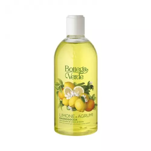BottegaVerde Lemon and Citrus fürdő és zuhany hab 400ml