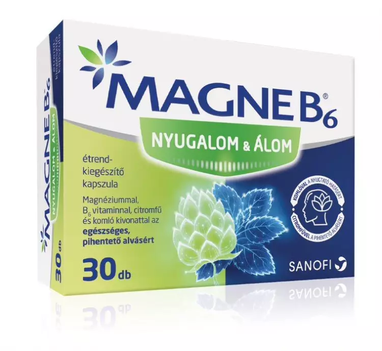 Magne B6 Nyugalom és álom kapszula 30x Magne B6 Nyugalom és álom kapszula 30x