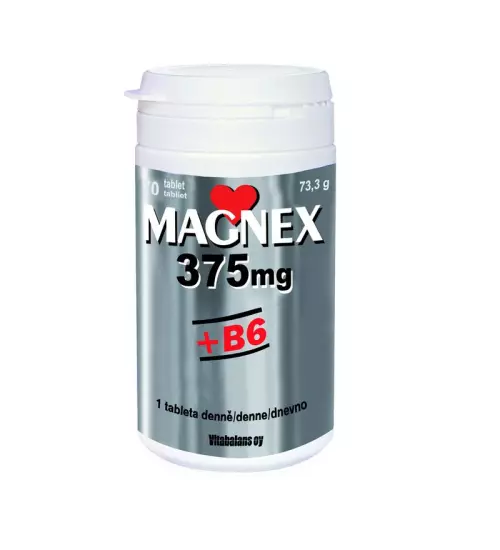 Magnex 375 mg+B6 tabletta Vitabalans 70x