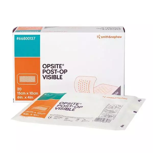 Opsite Post-Op Visible 15cm x 10cm 20x Opsite Post-Op Visible 15cm x 10cm 20x