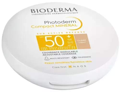Bioderma Photoderm Compact Mineral Púder SPF50+ v. 10g