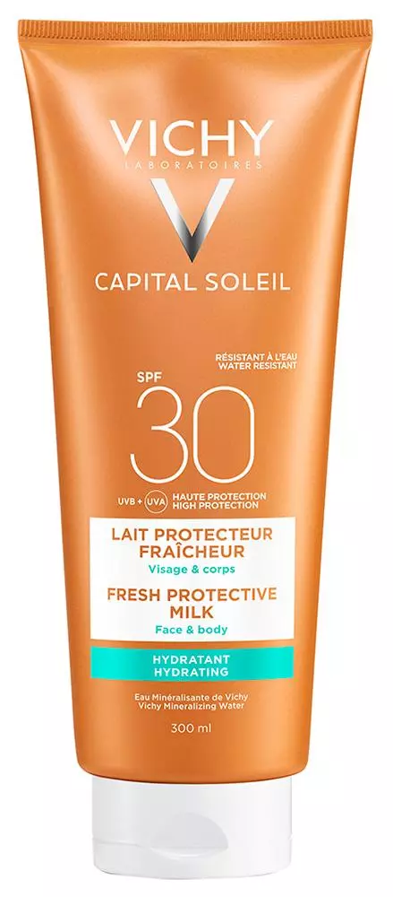 Vichy Ideal Soleil naptej családi SPF30 300ml Vichy Ideal Soleil naptej családi SPF30 300ml