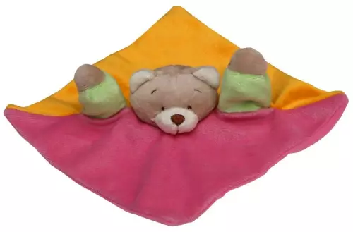 Baby Bruin Macis báb plüss kendő 20x20 cm 1x