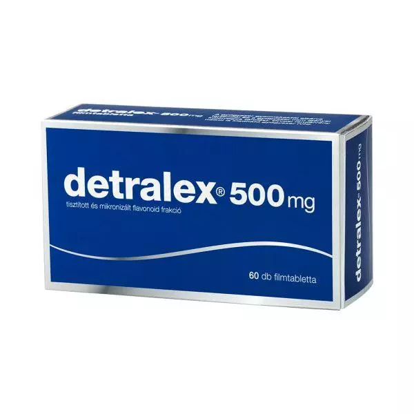 Detralex 500 mg filmtabletta 60x Detralex 500 mg filmtabletta 60x