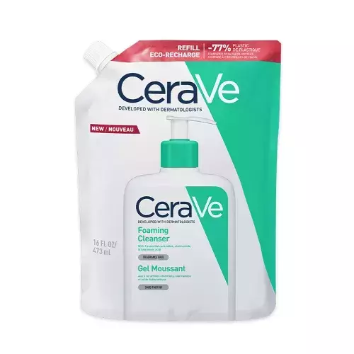 CeraVe Habzó tisztító gél utántöltő 473ml