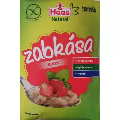 HAAS Natural Epres zabkása vegán GM. 50g HAAS Natural Epres zabkása vegán GM. 50g