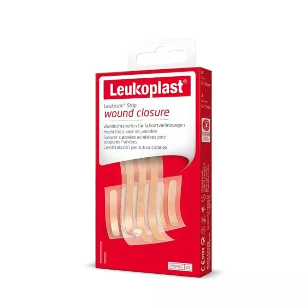 Leukoplast Leukosan Strip steril sebzáró csík 9x Leukoplast Leukosan Strip steril sebzáró csík 9x