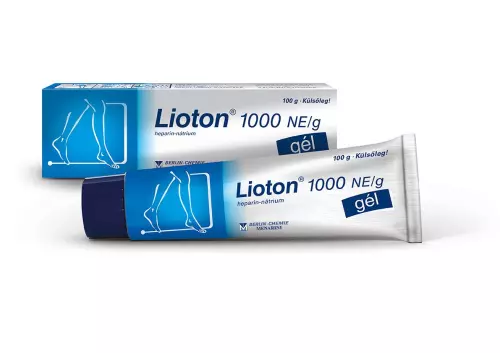Lioton 1000 NE/g gél 1x100g