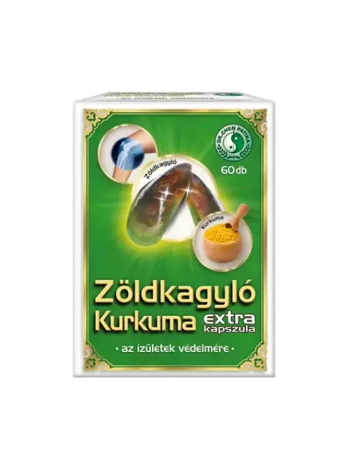 Dr.Chen Zöldkagyló kurkuma extra kapszula 60x