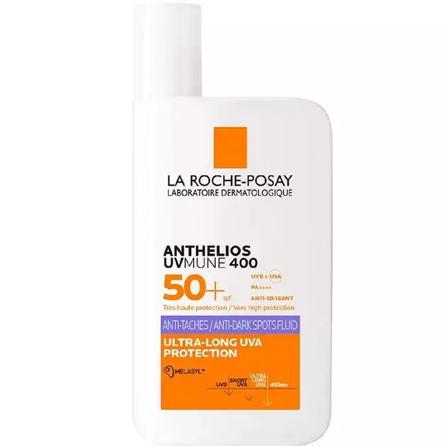 La Roche-Posay Anthelios UV MUNE 400 fluid Hiperpigmentáció ellen SPF50+ 50ml La Roche-Posay Anthelios UV MUNE 400 fluid Hiperpigmentáció ellen SPF50+ 50ml