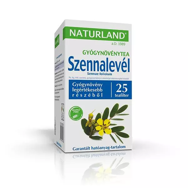 Szennalevél tea filteres NATURLAND 25x1g Szennalevél tea filteres NATURLAND 25x1g