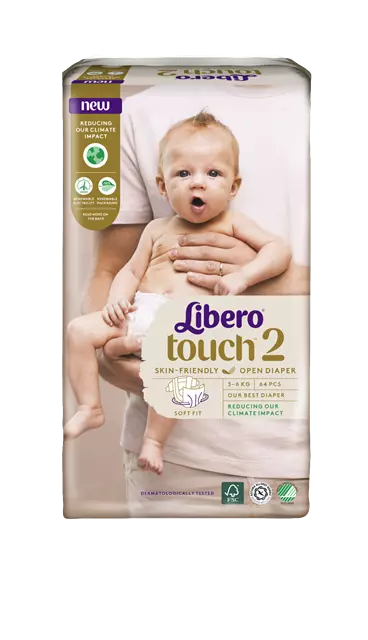 Libero Touch 2 JUMBO nadrágpelenka 62x Libero Touch 2 JUMBO nadrágpelenka 62x