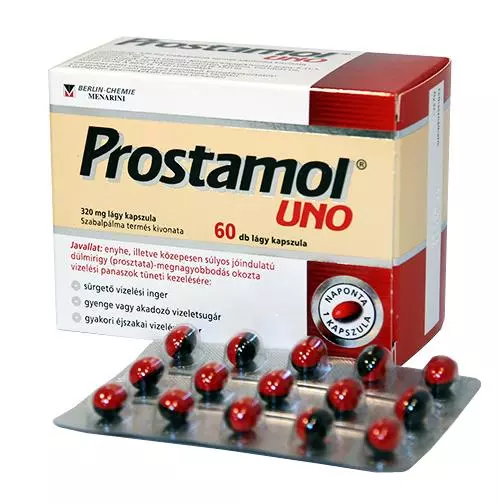 Prostamol Uno 320 mg lágy kapszula 60x Prostamol Uno 320 mg lágy kapszula 60x