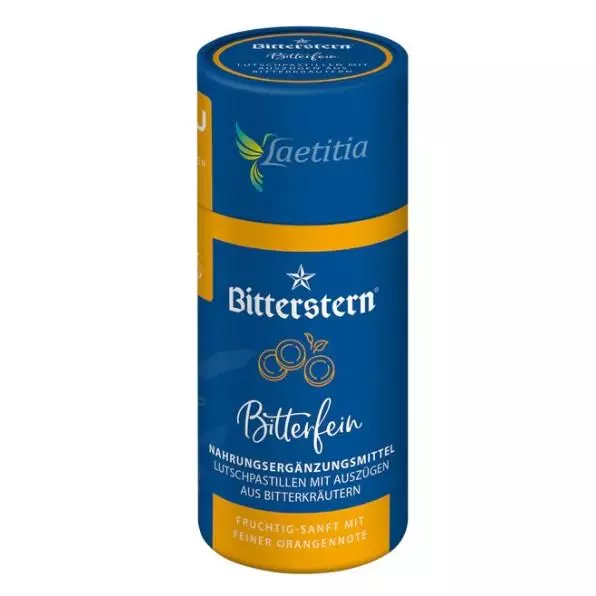 Bitterstern Bitterfein gyógynövényes szopogató pasztilla 90g Bitterstern Bitterfein gyógynövényes szopogató pasztilla 90g