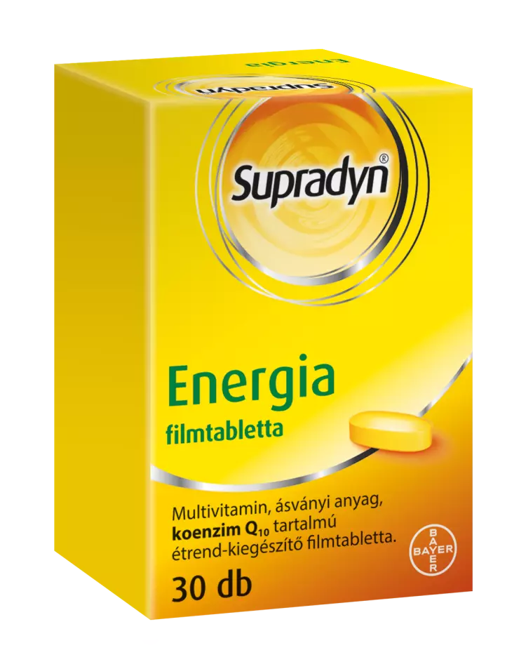 Supradyn Energia multivitamin Q10 filmtabletta 30x Supradyn Energia multivitamin Q10 filmtabletta 30x