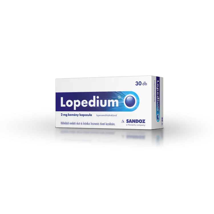 Lopedium 2 mg kemény kapszula 30x Lopedium 2 mg kemény kapszula 30x