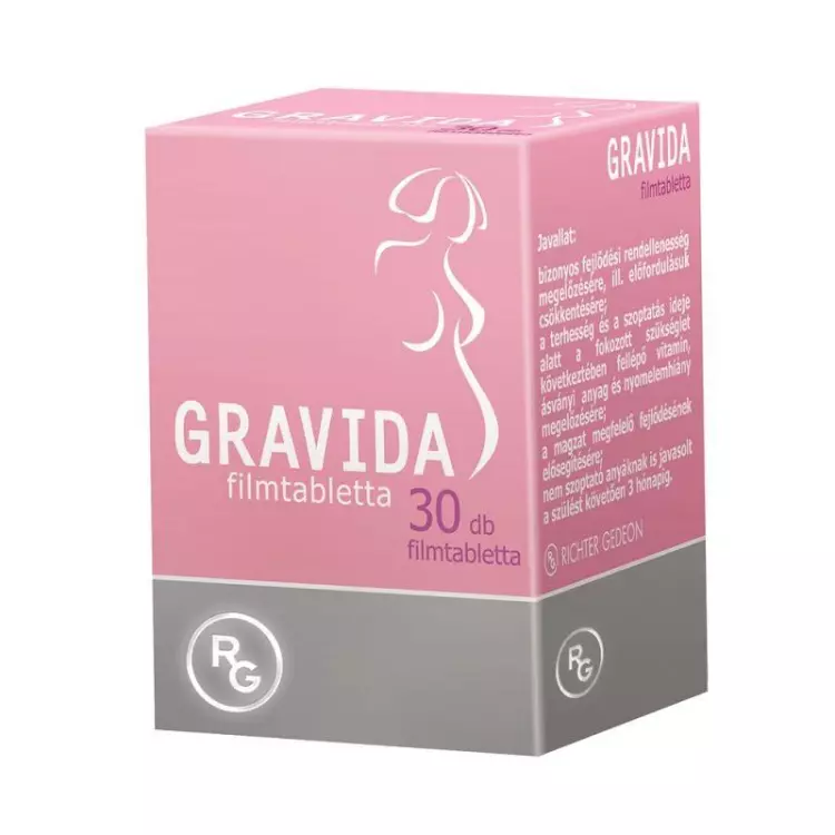 Gravida filmtabletta 30x Gravida filmtabletta 30x