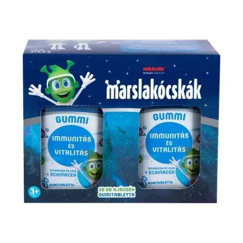 Marslakócskák Gummi Echinacea multivit. gumitabl. 120x Marslakócskák Gummi Echinacea multivit. gumitabl. 120x