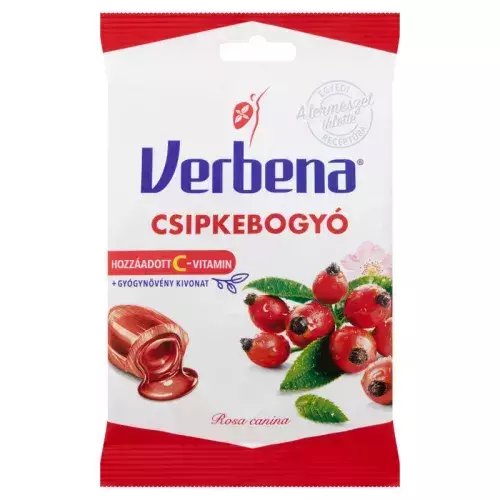 Verbena cukorka csipkebogyó 60g
