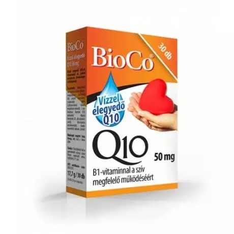 BioCo Q10 50 mg vízzel elegyedő kapszula 30x