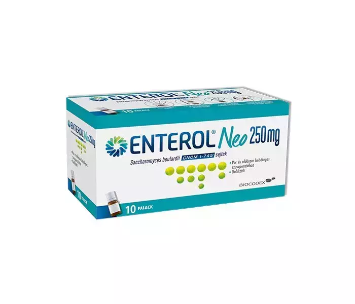 Enterol Neo 250 mg por és osz. bels. szuszp.-hoz 10x Enterol Neo 250 mg por és osz. bels. szuszp.-hoz 10x