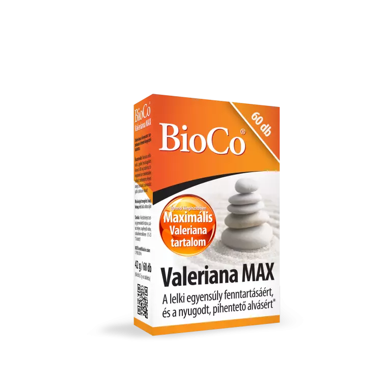 BioCo Valeriana MAX tabletta 60x BioCo Valeriana MAX tabletta 60x