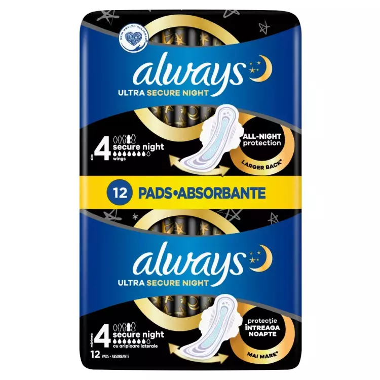 Always Ultra Extra night duo eü. betét 12x Always Ultra Extra night duo eü. betét 12x