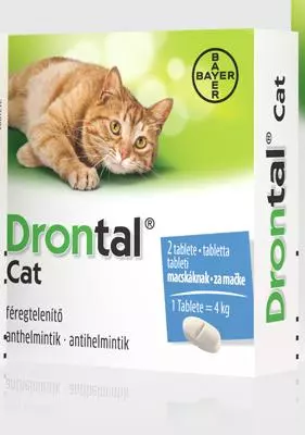Drontal Cat tabletta A.U.V. 2x Drontal Cat tabletta A.U.V. 2x