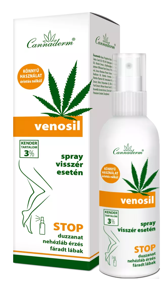 Cannaderm Venosil spray visszérre 150ml Cannaderm Venosil spray visszérre 150ml